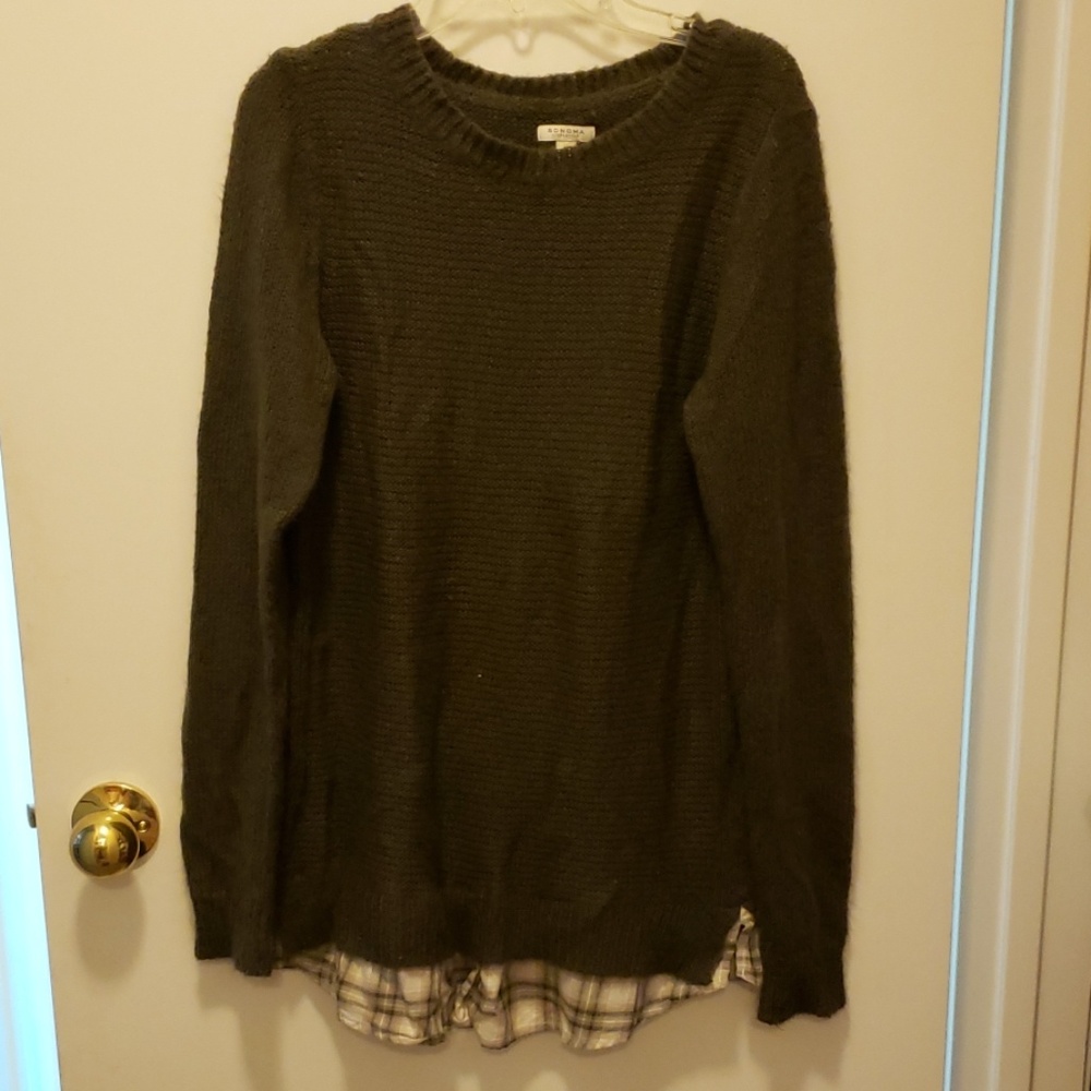 Green sweater